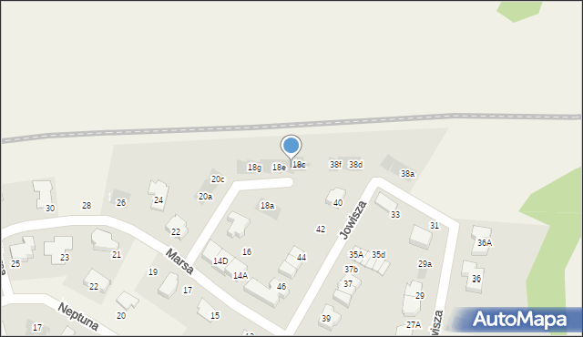 Straszyn, Marsa, 18d, mapa Straszyn