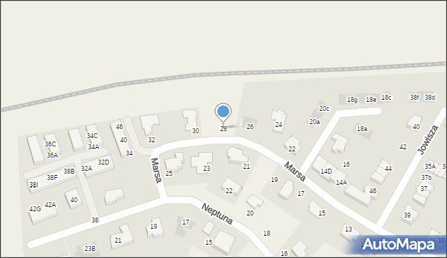 Straszyn, Marsa, 28, mapa Straszyn