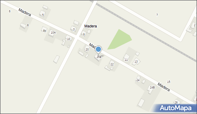 Suchorzew, Madera, 20a, mapa Suchorzew