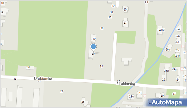 Sulejówek, Malinowa, 42, mapa Sulejówek