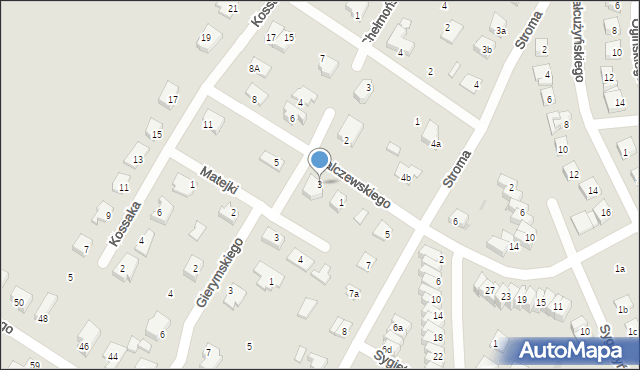 Świecie, Malczewskiego Jacka, 3, mapa Świecie