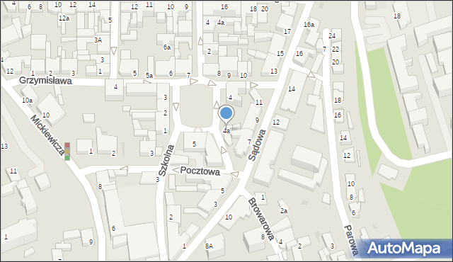 Świecie, Mały Rynek, 4a, mapa Świecie