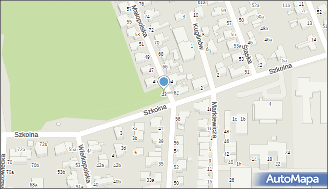 Świnoujście, Małopolska, 43, mapa Świnoujście