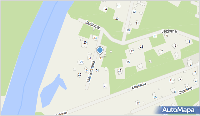 Szumin, Macierzanki, 3, mapa Szumin