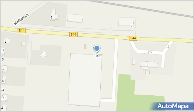 Szydłowo, Mazowiecka, 1a, mapa Szydłowo