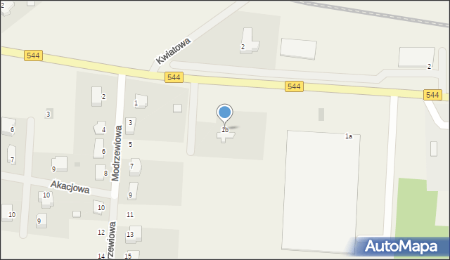 Szydłowo, Mazowiecka, 1b, mapa Szydłowo