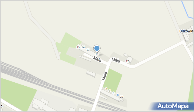 Szymiszów, Mała, 7, mapa Szymiszów