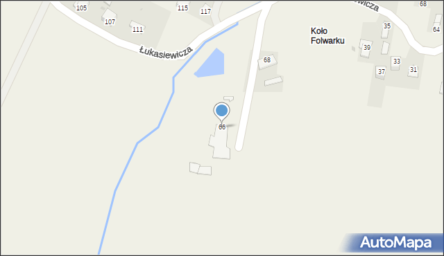 Targowiska, Markiewicza Bronisława, bł. ks., 66, mapa Targowiska