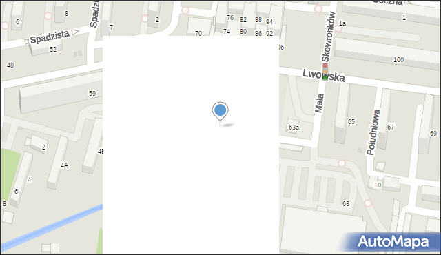 Tarnów, Mała, 10, mapa Tarnów