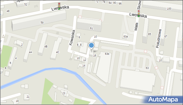 Tarnów, Mała, 12, mapa Tarnów