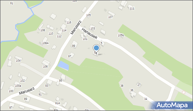 Tarnów, Marusarz Heleny, 99A, mapa Tarnów