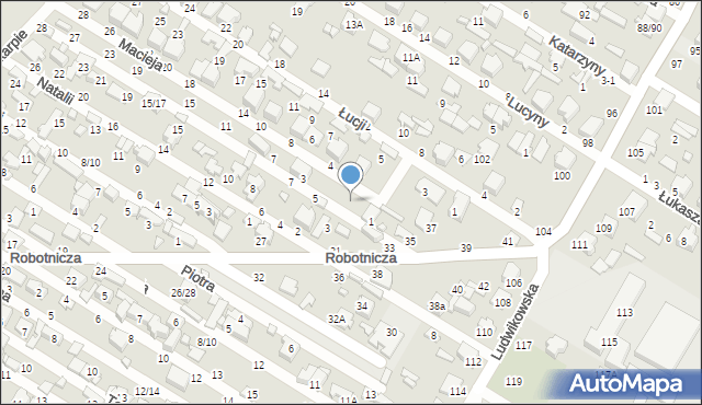 Tomaszów Mazowiecki, Macieja, 1a, mapa Tomaszów Mazowiecki