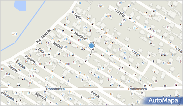 Tomaszów Mazowiecki, Magdaleny, 11/13, mapa Tomaszów Mazowiecki