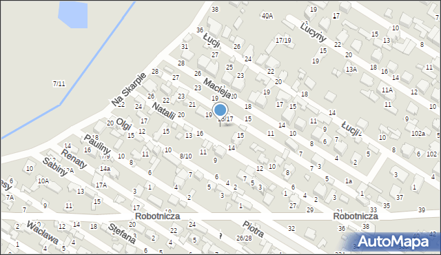 Tomaszów Mazowiecki, Magdaleny, 17, mapa Tomaszów Mazowiecki