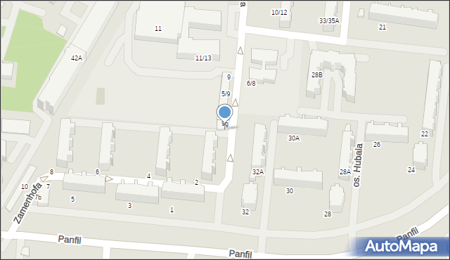 Tomaszów Mazowiecki, Maya Leona Witolda, 9h, mapa Tomaszów Mazowiecki