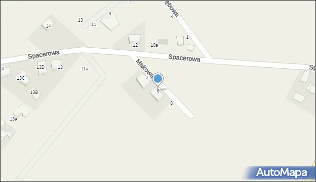 Tuchom, Makowa, 6, mapa Tuchom