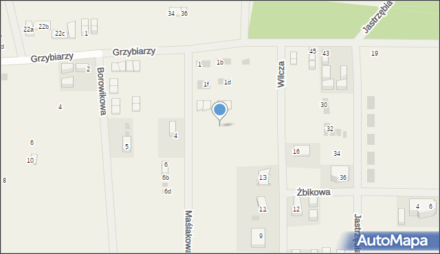 Tupadły, Maślakowa, 5c, mapa Tupadły