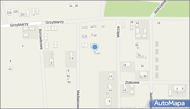 Tupadły, Maślakowa, 5d, mapa Tupadły