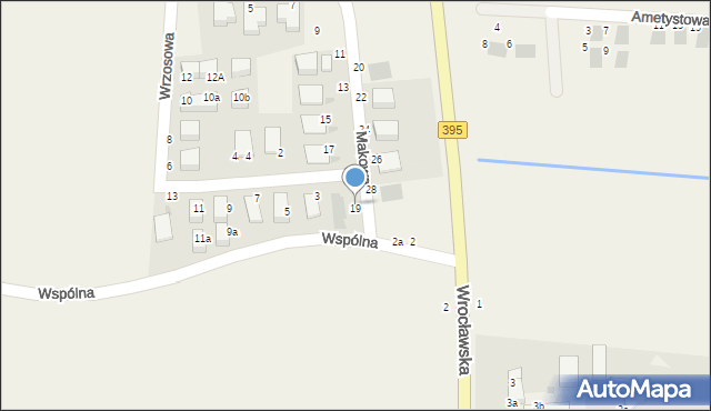 Turów, Makowa, 19, mapa Turów