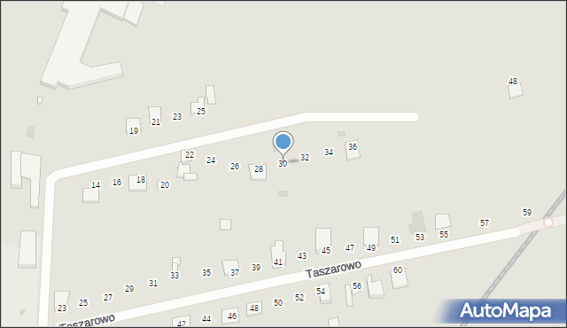 Wągrowiec, Marcinkowo, 30, mapa Wągrowiec