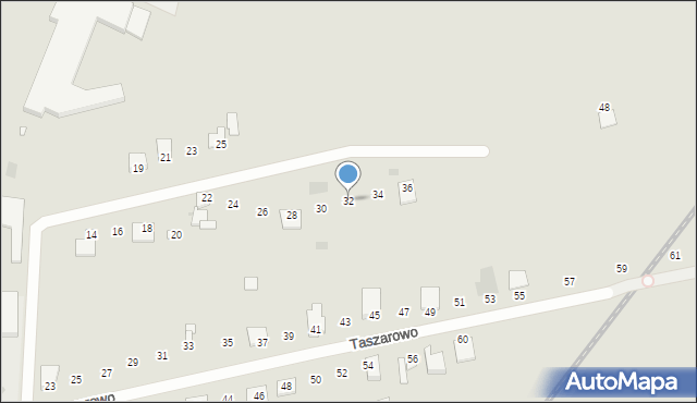 Wągrowiec, Marcinkowo, 32, mapa Wągrowiec