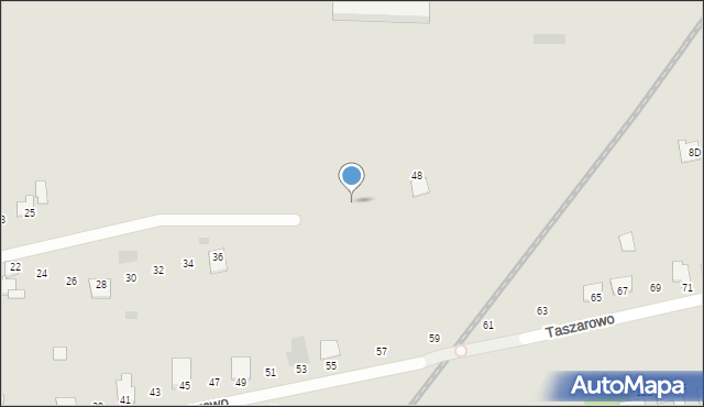 Wągrowiec, Marcinkowo, 44, mapa Wągrowiec