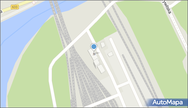 Warszawa, Marywilska, 39, mapa Warszawy