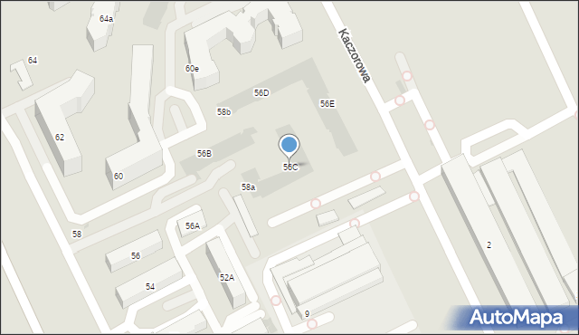 Warszawa, Marywilska, 56C, mapa Warszawy