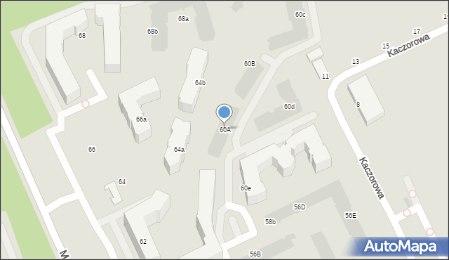 Warszawa, Marywilska, 60A, mapa Warszawy
