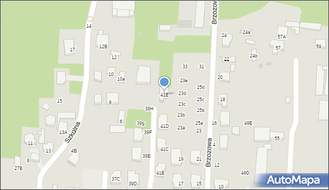 Warszawa, Mazowiecka, 41E, mapa Warszawy