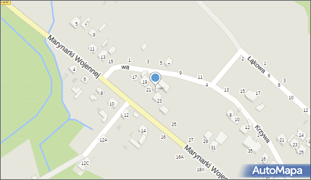 Wejherowo, Marynarki Wojennej, 23A, mapa Wejherowo