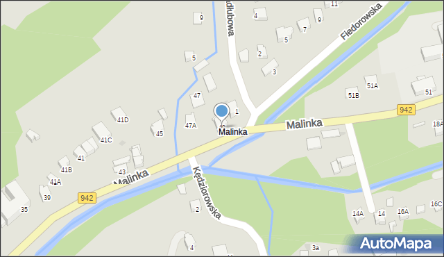 Wisła, Malinka, 49, mapa Wisła