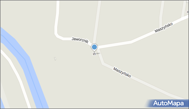 Wojkowice, Maszyńsko, 93, mapa Wojkowice