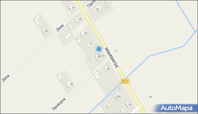 Wola Baranowska, Mastalerza Józefa, ks., 24, mapa Wola Baranowska