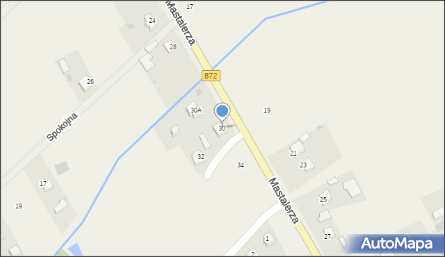 Wola Baranowska, Mastalerza Józefa, ks., 30, mapa Wola Baranowska