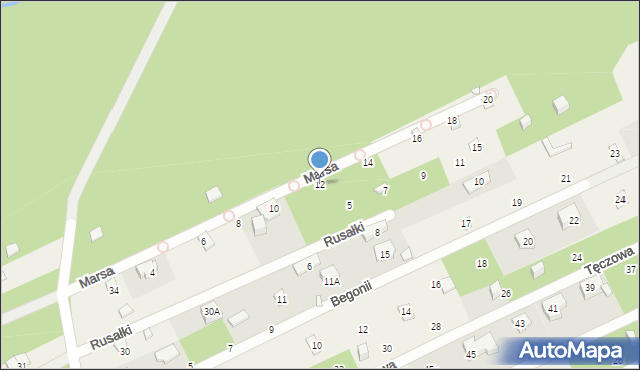 Wolica, Marsa, 12, mapa Wolica