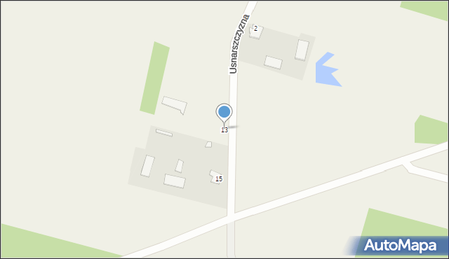 Wólka, Maksymowszczyzna, 13, mapa Wólka