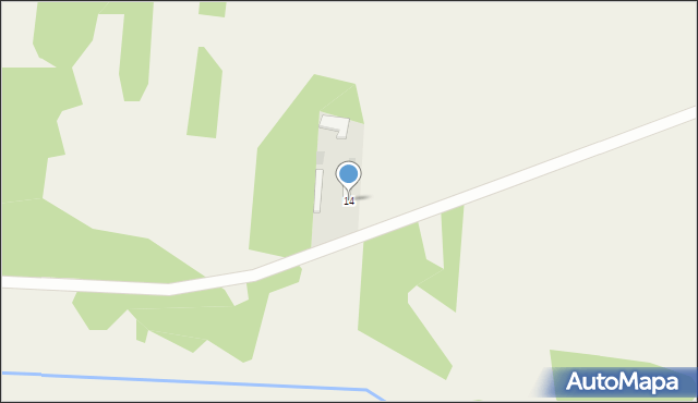 Wólka, Maksymowszczyzna, 14, mapa Wólka