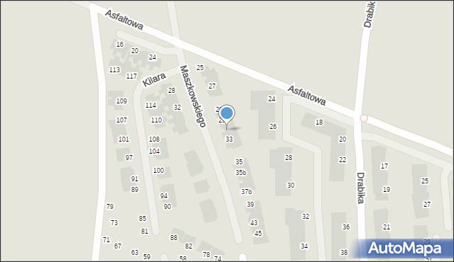 Wrocław, Maszkowskiego Rafała, 31a, mapa Wrocławia
