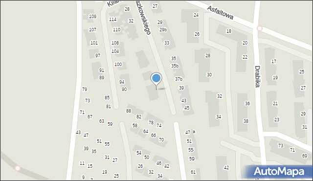 Wrocław, Maszkowskiego Rafała, 54, mapa Wrocławia