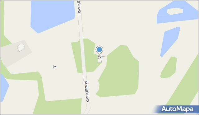 Wyskok, Mazurkowo, 2a, mapa Wyskok