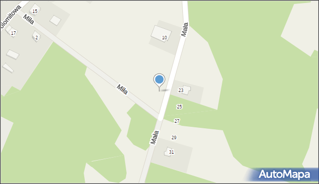 Zajączków, Mała, 12, mapa Zajączków