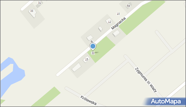 Zamek Bierzgłowski, Magnacka, 11, mapa Zamek Bierzgłowski