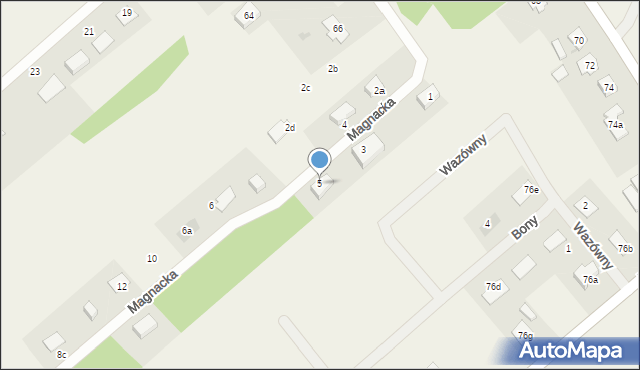 Zamek Bierzgłowski, Magnacka, 5, mapa Zamek Bierzgłowski