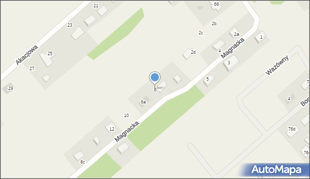 Zamek Bierzgłowski, Magnacka, 6, mapa Zamek Bierzgłowski