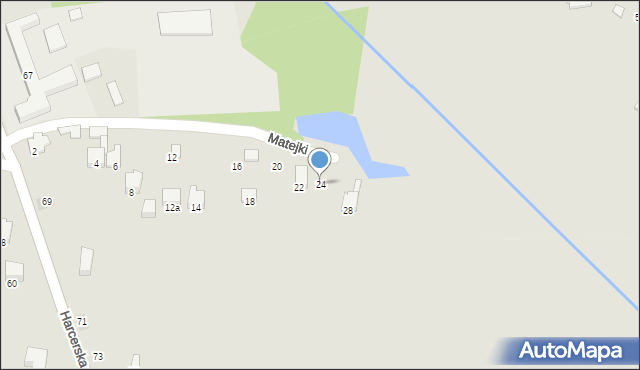 Zawiercie, Matejki Jana, 24, mapa Zawiercie