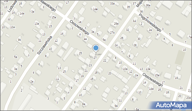 Zgierz, Majakowskiego Włodzimierza, 27a, mapa Zgierz