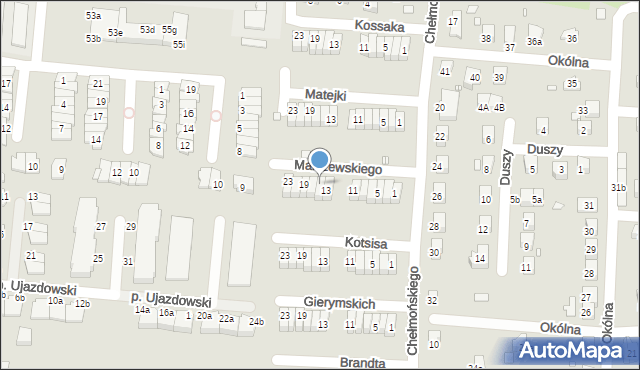 Zgorzelec, Malczewskiego Jacka, 15, mapa Zgorzelec