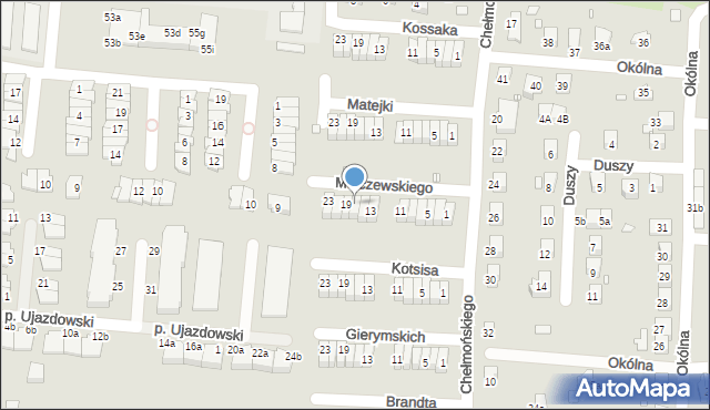 Zgorzelec, Malczewskiego Jacka, 17, mapa Zgorzelec