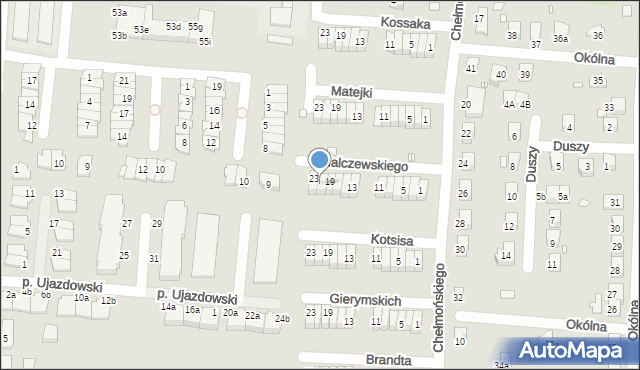 Zgorzelec, Malczewskiego Jacka, 21, mapa Zgorzelec